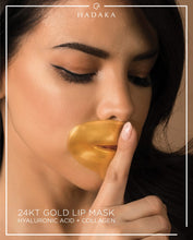 Load image into Gallery viewer, HADAKA 24KT Gold Lip Mask
